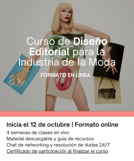 Curso de Diseño Editorial para la Industria de la Moda