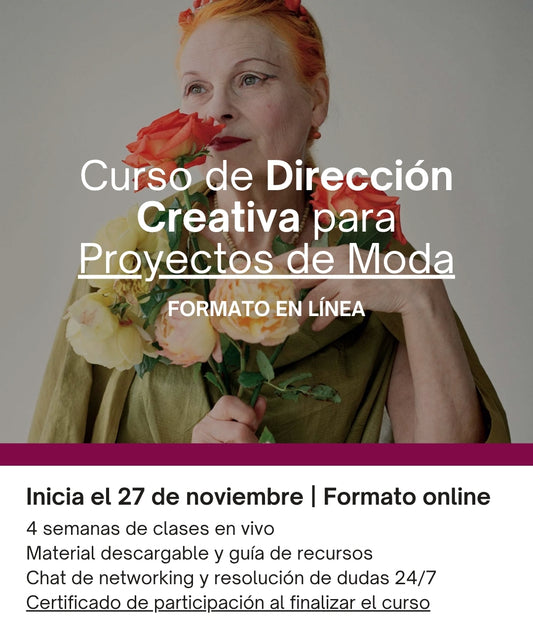 Curso de Dirección Creativa para Proyectos de Moda